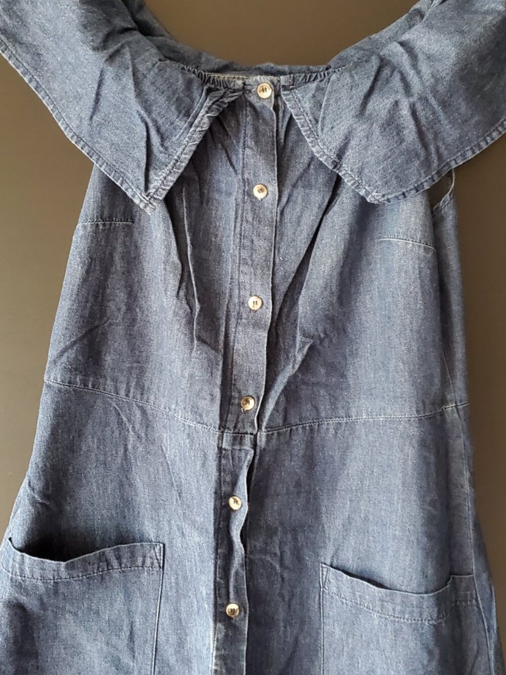Denim Midi Dress - Picture 2 of 5